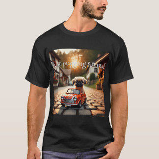 Herren-T-Shirt Mops im Mini Morris T-Shirt