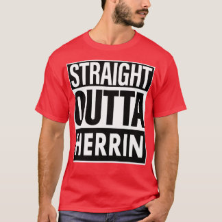Herrin Name Straight Outta Herrin T-Shirt