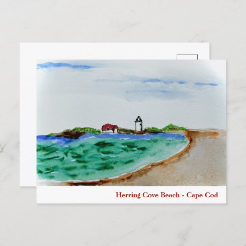 Herring Cove Beach _ Cape Cod _ Postcard