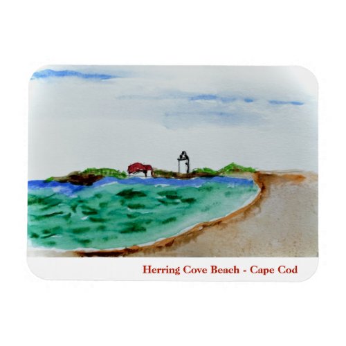 Herring Cove Beach _ Cape Cod _ Postcard Magnet