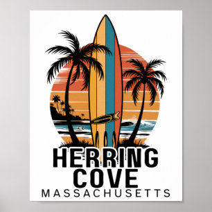 Herring Cove Beach Machusetts Surfing Surfer _1 Poster