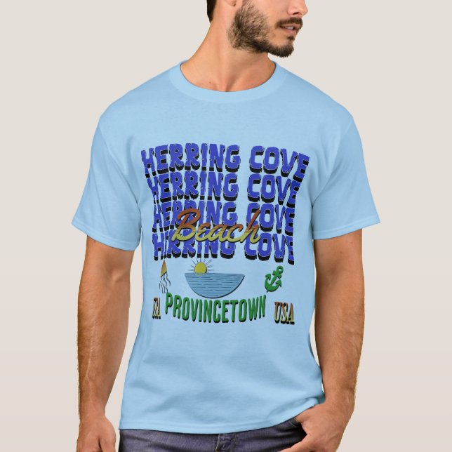 Herring Cove Beach, Provincetown, Massachusetts T-Shirt (Front)
