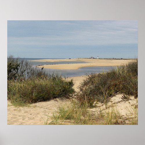 Herring Cove looking toward Race Point Poster