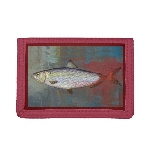 Herring Fish Trifold Wallet (Front)