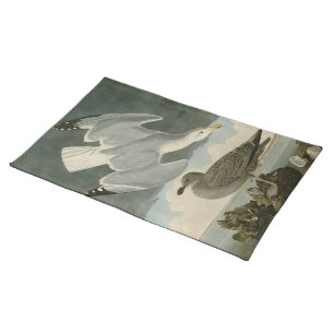 Herring Gull from John Audubon's Birds of America Cloth Placemat