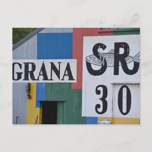 Herring Museum, Iceland Postcard (Front)