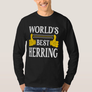 Herring Surname Team Family Last Name World's Best T-Shirt