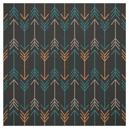 Herringbone Arrows Fabric