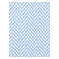 Herringbone Blue White Beach Colors Tablecloth