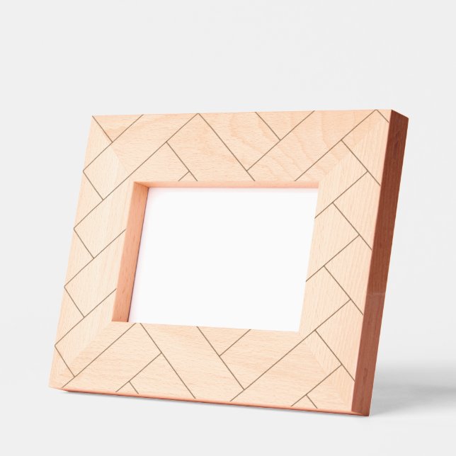 Herringbone Pattern Engraved Frames (Left)