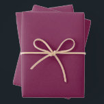 Herringbone tweed effect mulberry Christmas Wrapping Paper Sheets<br><div class="desc">This trio of simple tweed-effect mulberry color Christmas wrapping paper sheets is perfect for all of your holiday gifts. This classic pattern - a herringbone fabric effect - is chic and subtle and can work with a variety of holiday design themes. The rich warm color is trendy and festive and...</div>