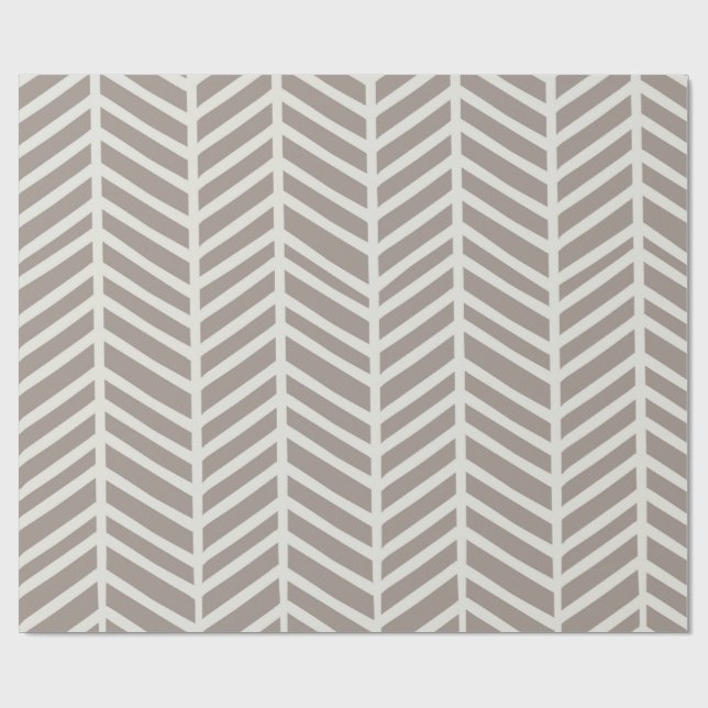 Herringbone Wrapping Paper (Flat)