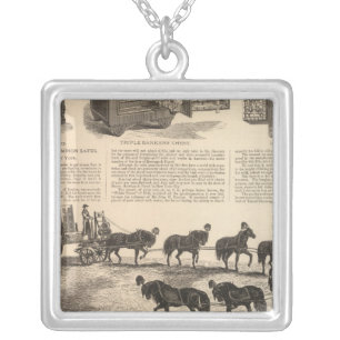 Herring's Patent Champion Safes Silver Plated Necklace