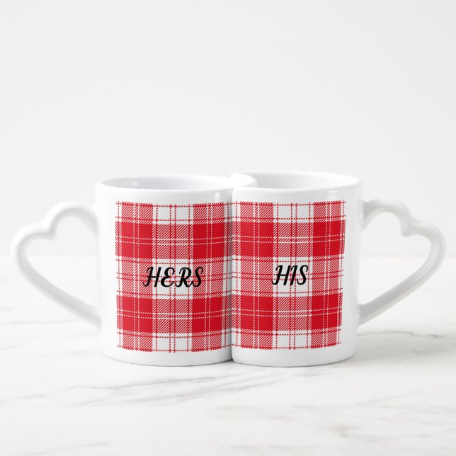 HERS HIS COFFEE MUG SET (Front Nesting)