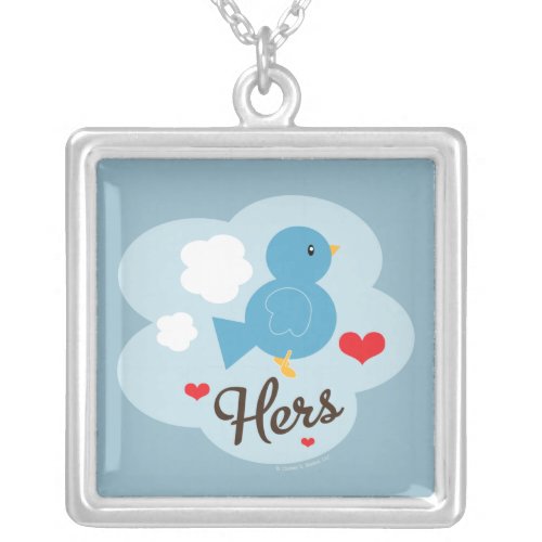 Hers Love Bird Necklace