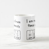 Hers periodic table name mug (Center)