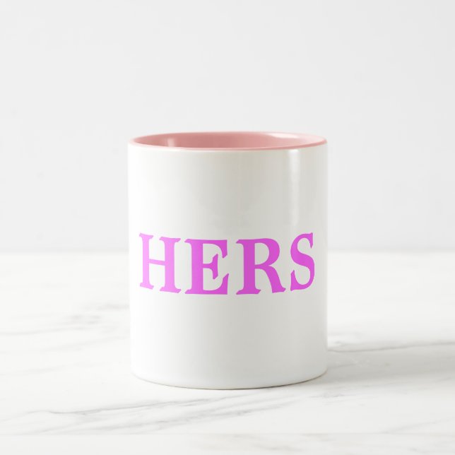 HERS Two-Tone COFFEE MUG (Center)