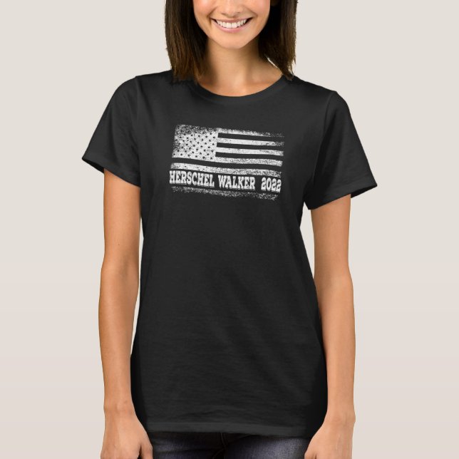 Herschel Walke Us Election Senate Congress 2022 Us T-Shirt (Front)