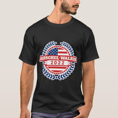 Herschel Walker 2022Team HerschelTrump endorsedAME T_Shirt