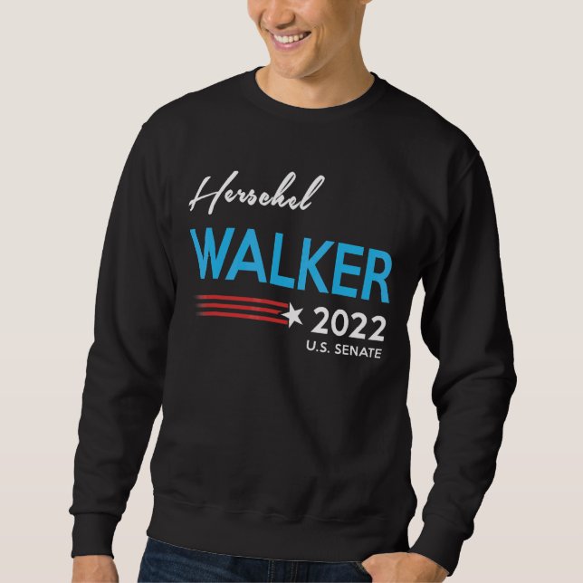 Herschel Walker For Us Senate 2022 Election Senato Sweatshirt (Front)
