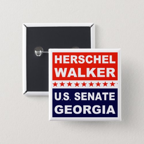 Herschel Walker US Senate Georgia 2022 Button