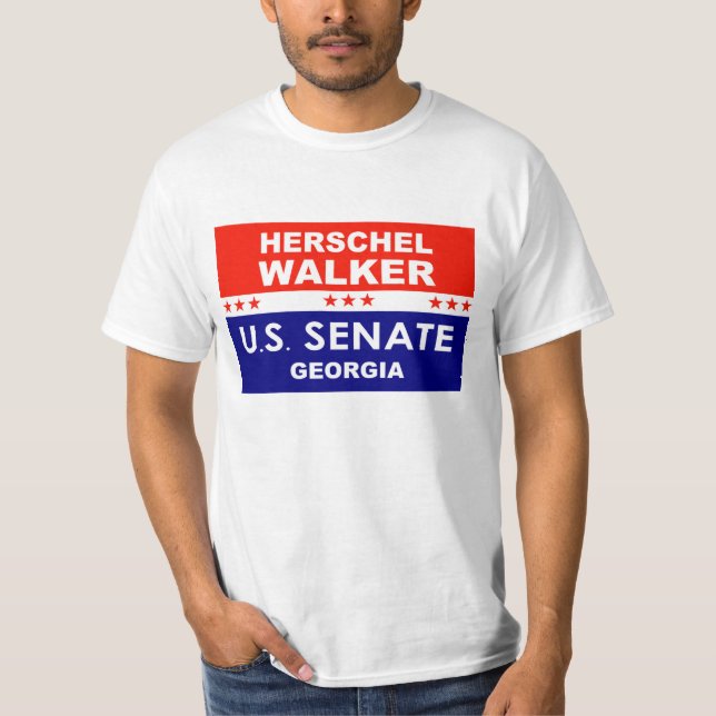 Herschel Walker US Senate Georgia 2022 T-Shirt (Front)