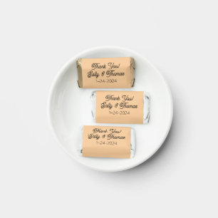 Hershey chocolate personalized favors 