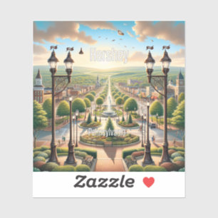 Hershey Pennsylvania 3 Inch Vinyl Sticker