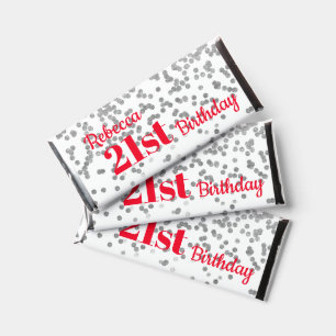 Hershey®’s Assorted Miniatures™ - 21st Birthday Hershey Bar Favors