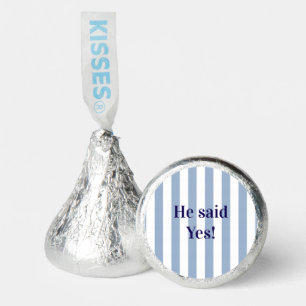 Hershey's Candy Favors Blue & White Stripe 