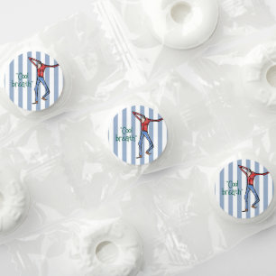 Hershey's Candy Favors Breath Mints Blue Stripe
