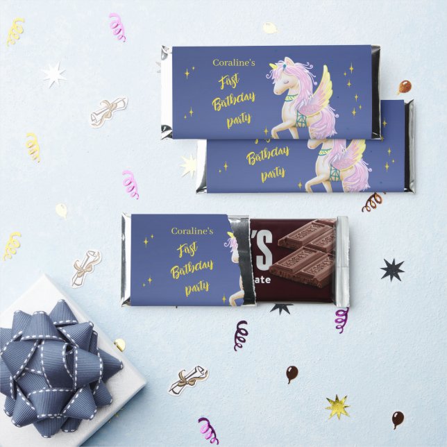 Hershey's Chocolate Bars (1.55 oz.) first birthday (Front)