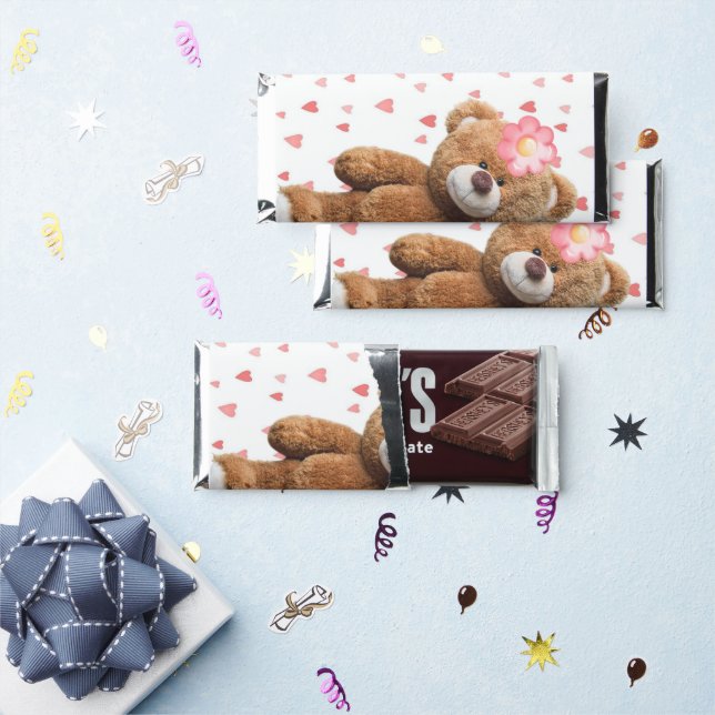 Hershey's Chocolate Bars custom Party Favors (Front)