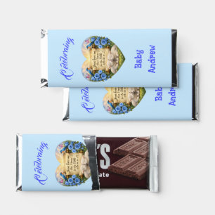 Hershey's Chocolate Bars For Baby Boy Shower