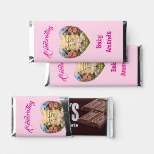 Hershey's Chocolate Bars For Baby Girl Shower