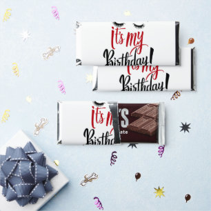 Hershey's Chocolate Bars - It's My Birthday