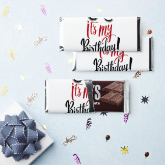 Hershey's Chocolate Bars - It's My Birthday