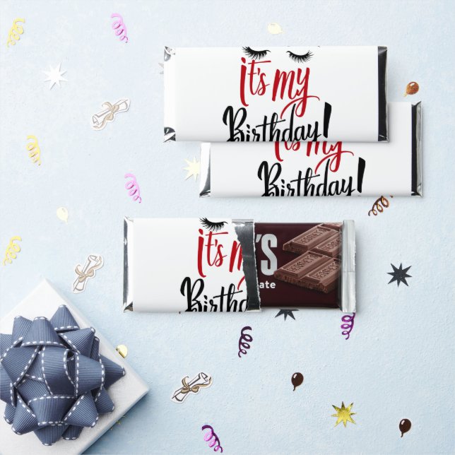 Hershey's Chocolate Bars - It's My Birthday (Front)