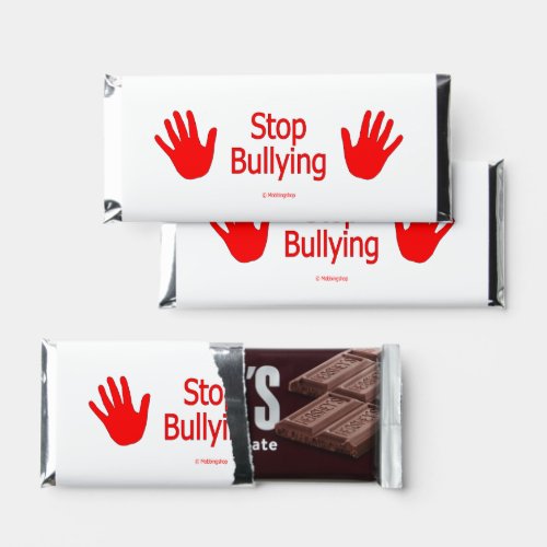 Hersheys Chocolate Bars with Stop Bullying