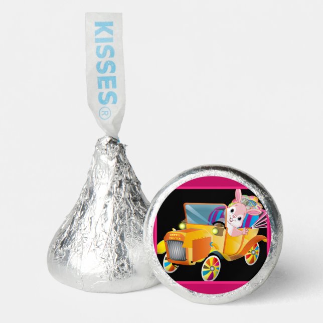Hershey's Kisses Candy Favors Easter Bunny Buggy (Front)
