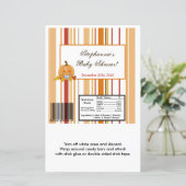 Hershey's Large Bar Wrapper Autumn Fall Pumpkin (Standing Front)