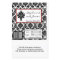 Hershey's Large Bar Wrapper Black Red Damask