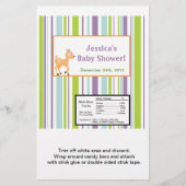 Hershey's Large Bar Wrapper Furry Woodland Anima (Front)