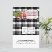 Hershey's Large Bar Wrapper XMAS Truck Christmas B (Standing Front)