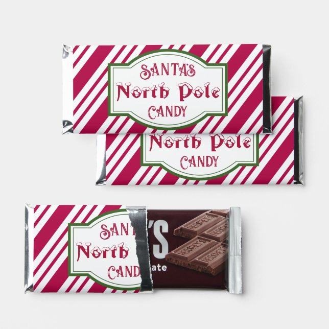 Hersheys North Pole Chocolate Candy Bars Gift (Front)
