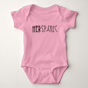 Herspanic Baby Girl Hispanic Bodysuit