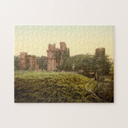 Herstmonceux Castle Sussex England Jigsaw Puzzle