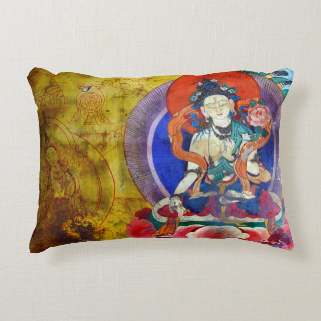 Heruka Buddha, Tibbet (Pillow) Decorative Pillow (Front)