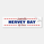 [ Thumbnail: Hervey Bay - My Home - Australia; Hearts Bumper Sticker ]