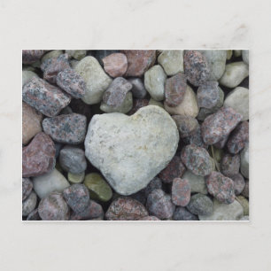 Herz aus Stein Postcard